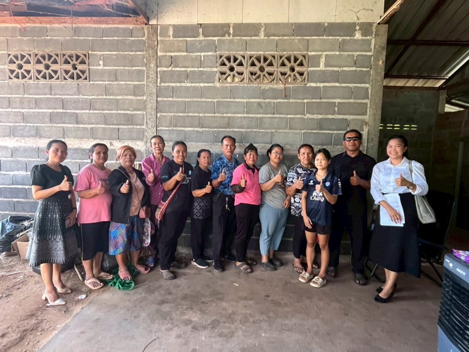 เทศบาลตำบลพอกน้อย ได้ลงพื้นที่ตรวจสอบข้อเท็จจริง ราย นายประสาท  ดวงคุณ อายุ 67 ปี ตำบลพอกน้อย อำเภอพรรณานิคม จังหวัดสกลนคร