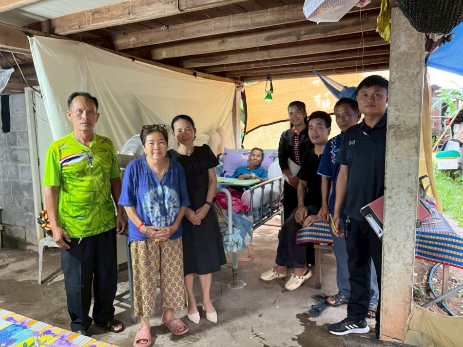 เทศบาลตำบลพอกน้อย ได้ลงพื้นที่ตรวจสอบข้อเท็จจริง ราย นายวิจิตร สอนสมนึก  บ้านพอกใหญ่ ม.7 ตำบลพอกน้อย อำเภอพรรณานิคม จังหวัดสกลนคร 